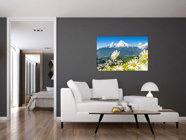 Kép - tavasz az Alpokban (90x60 cm)