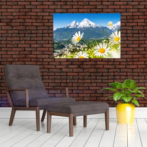 Kép - tavasz az Alpokban (90x60 cm)