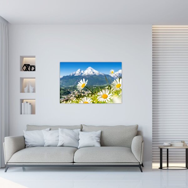 Kép - tavasz az Alpokban (90x60 cm)