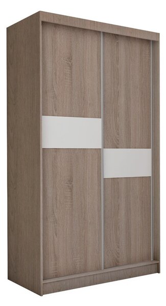 Kvalitní Šatní Skříň Livia 150 cm Černá/dub sonoma