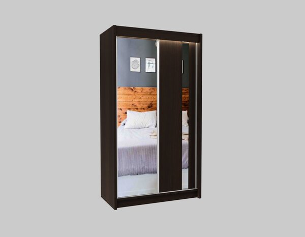 Kvalitní Šatní Skříň Gracja 120 cm Bílá
