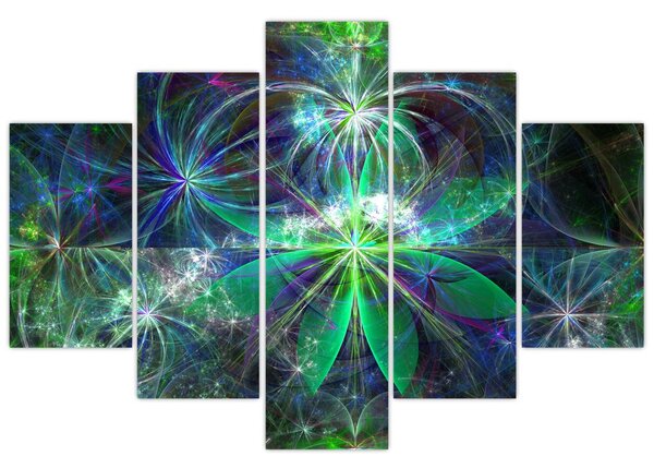 Kép - Absztrakt geometriai formák (150x105 cm)