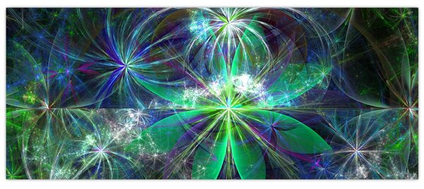 Kép - Absztrakt geometriai formák (120x50 cm)