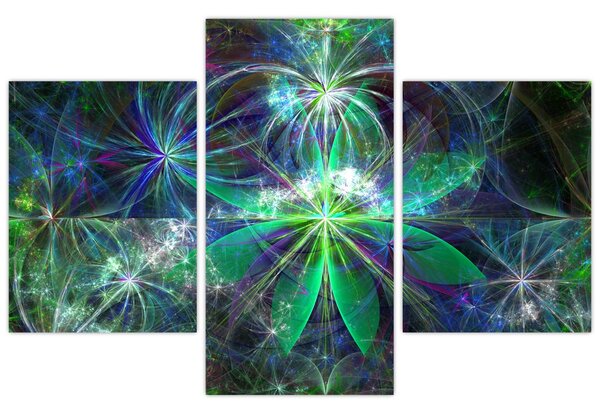 Kép - Absztrakt geometriai formák (90x60 cm)