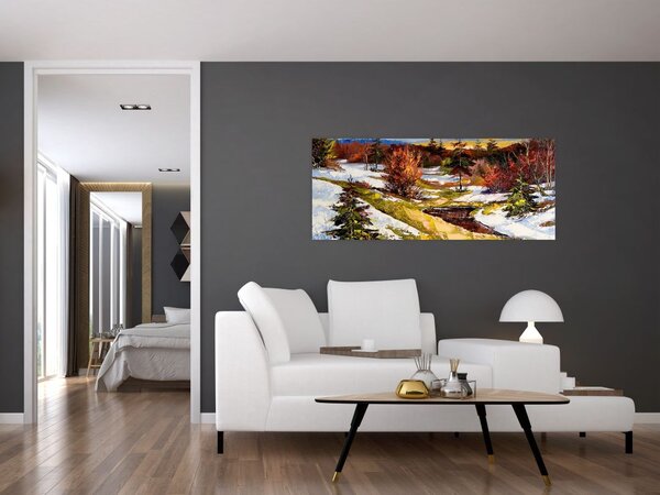 Kép - A tavasz érkezése (120x50 cm)