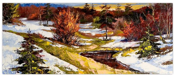 Kép - A tavasz érkezése (120x50 cm)