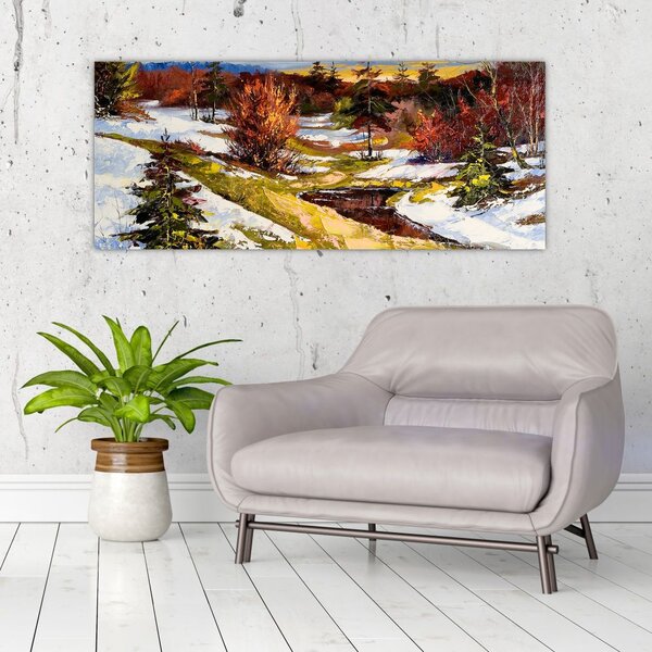 Kép - A tavasz érkezése (120x50 cm)