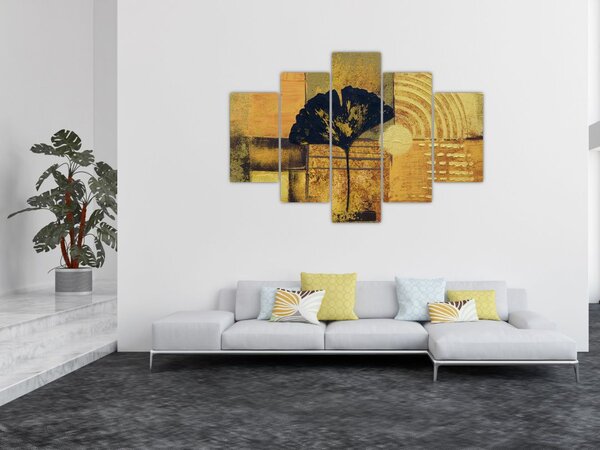 Kép - Ginkgo levél (150x105 cm)