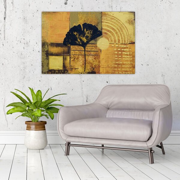 Kép - Ginkgo levél (90x60 cm)