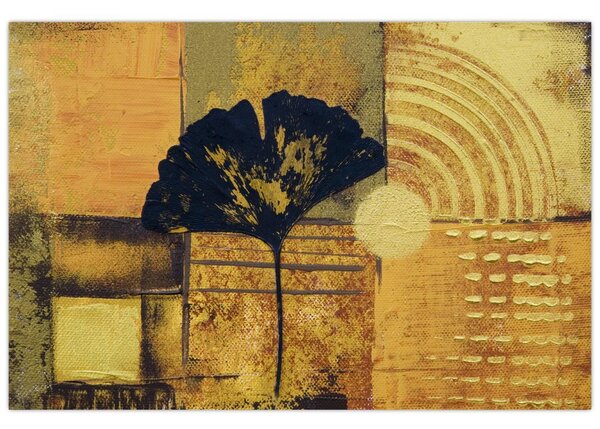 Kép - Ginkgo levél (90x60 cm)