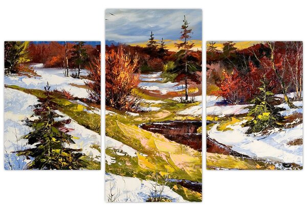 Kép - A tavasz érkezése (90x60 cm)