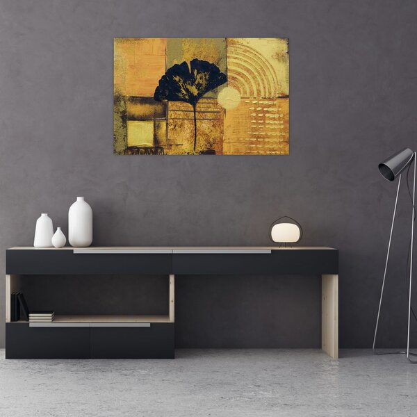 Kép - Ginkgo levél (90x60 cm)