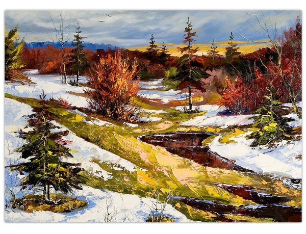 Kép - A tavasz érkezése (70x50 cm)