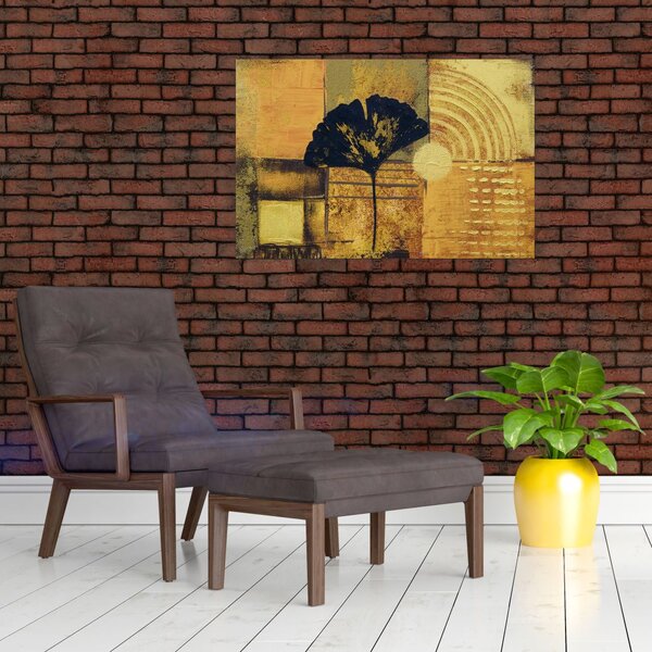 Kép - Ginkgo levél (90x60 cm)