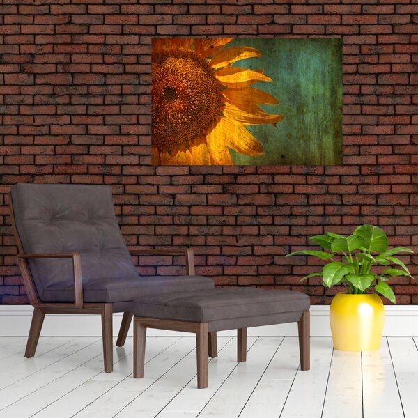 Kép - napraforgó (90x60 cm)