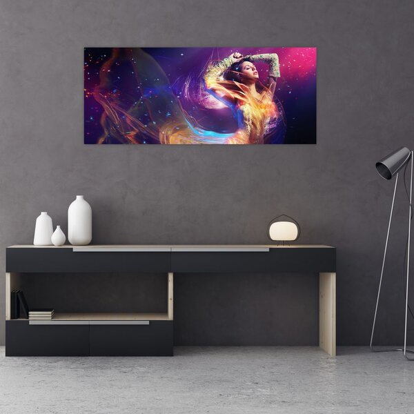 Kép - misztikus nők (120x50 cm)