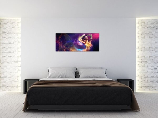 Kép - misztikus nők (120x50 cm)