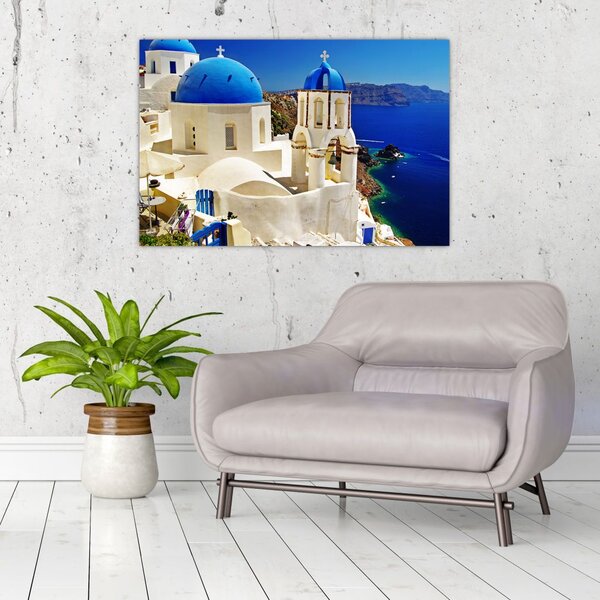 Kép - Santorini, Görögország (90x60 cm)