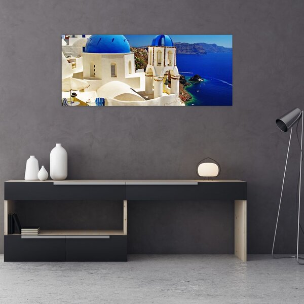 Kép - Santorini, Görögország (120x50 cm)