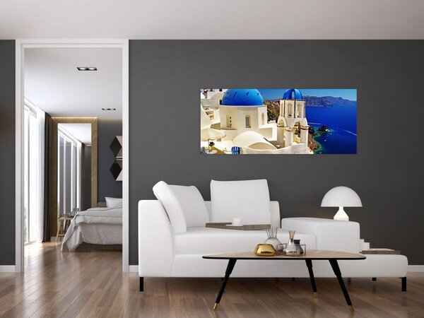 Kép - Santorini, Görögország (120x50 cm)