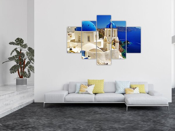 Kép - Santorini, Görögország (150x105 cm)