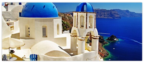 Kép - Santorini, Görögország (120x50 cm)