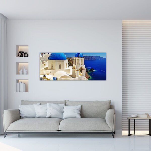Kép - Santorini, Görögország (120x50 cm)