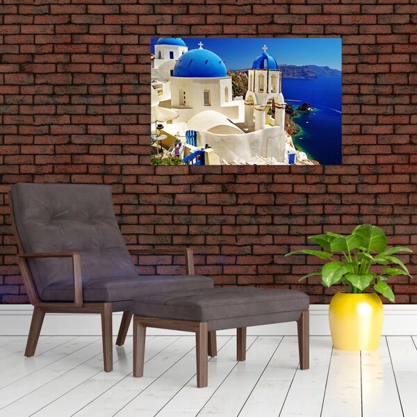 Kép - Santorini, Görögország (90x60 cm)