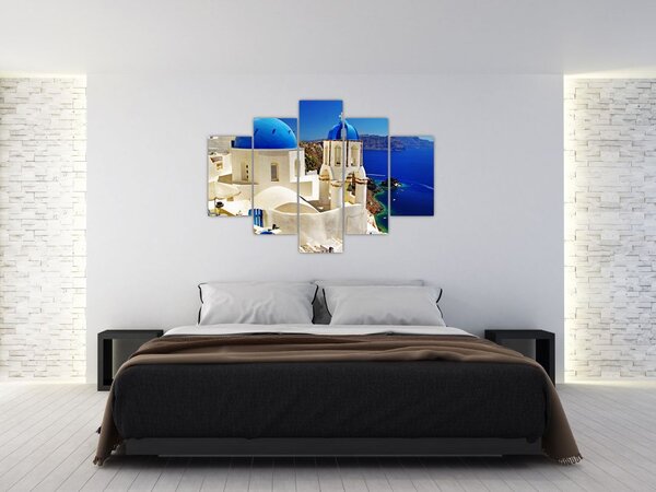 Kép - Santorini, Görögország (150x105 cm)