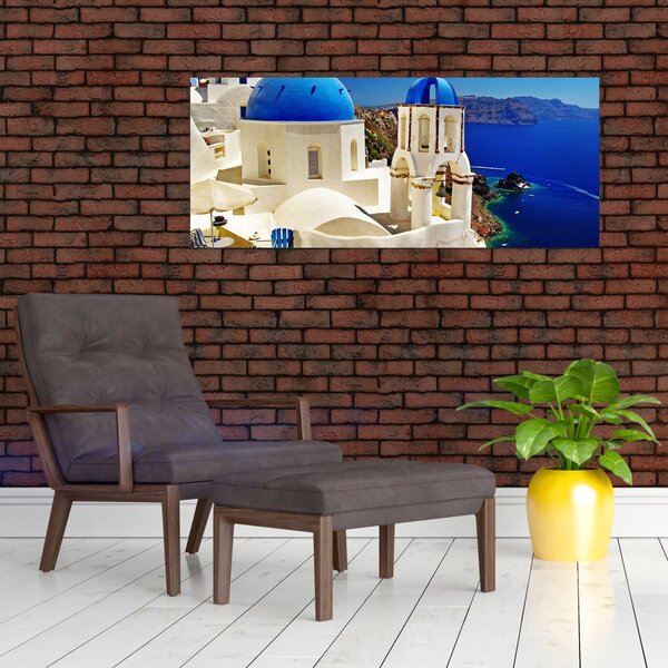 Kép - Santorini, Görögország (120x50 cm)