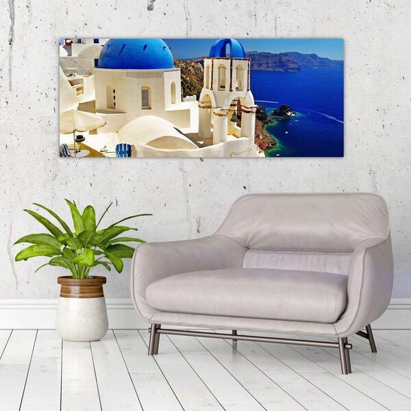 Kép - Santorini, Görögország (120x50 cm)