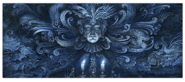 Kép - sötét barokk (120x50 cm)