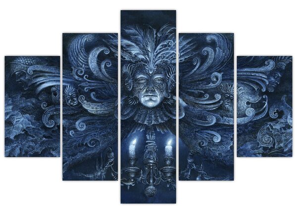 Kép - sötét barokk (150x105 cm)