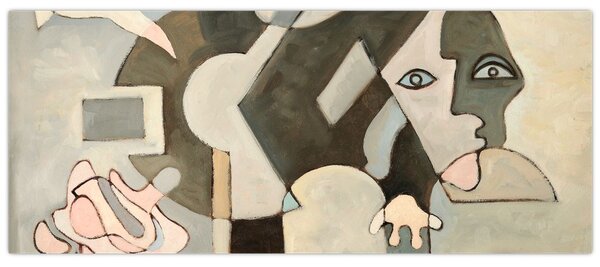 Kép - kubizmus (120x50 cm)