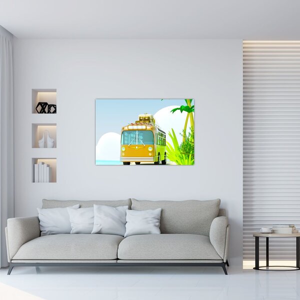 Kép - Utazás a trópusokra (90x60 cm)