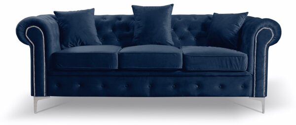 Roma Chesterfield III kanapé Zöld