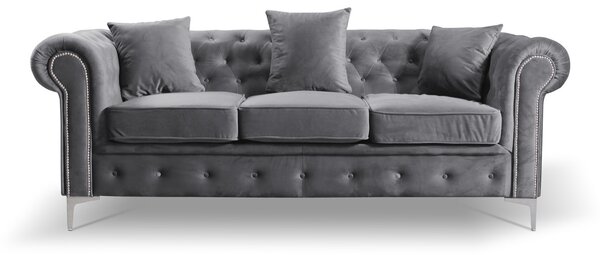 Roma Chesterfield III kanapé Zöld
