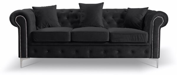 Roma Chesterfield III kanapé Zöld
