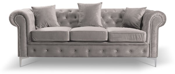 Roma Chesterfield III kanapé Zöld