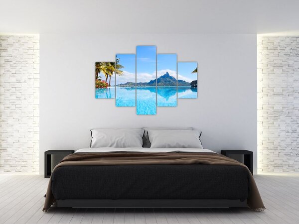 Kép - Bora-Bora, francia Polinézia (150x105 cm)
