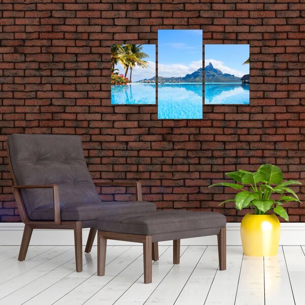 Kép - Bora-Bora, francia Polinézia (90x60 cm)