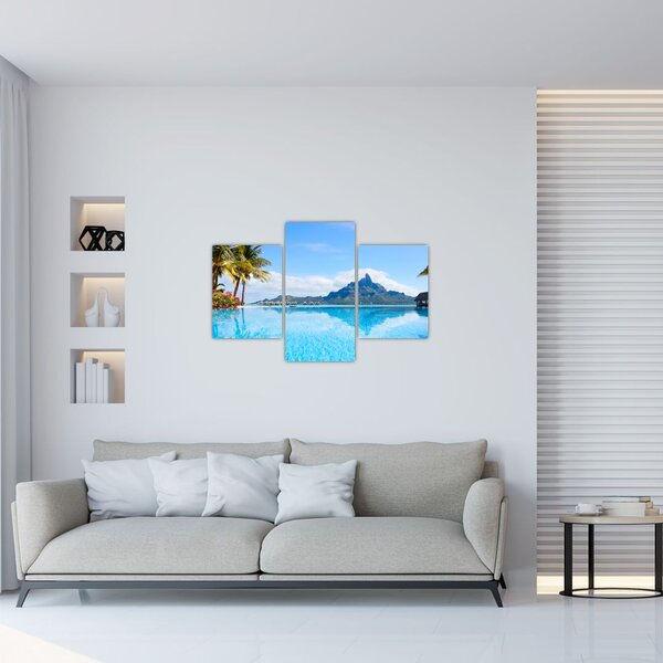 Kép - Bora-Bora, francia Polinézia (90x60 cm)
