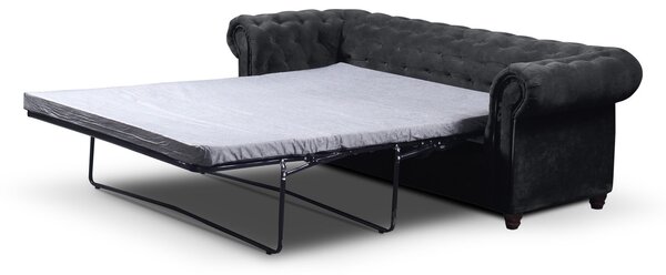 Infinity Chesterfield II kihúzható kanapé Világosszürke