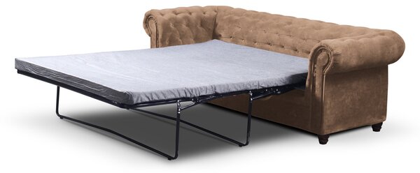 Infinity Chesterfield II kihúzható kanapé Világosszürke