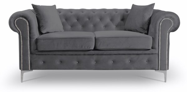 Roma Chesterfield II kanapé Szürke