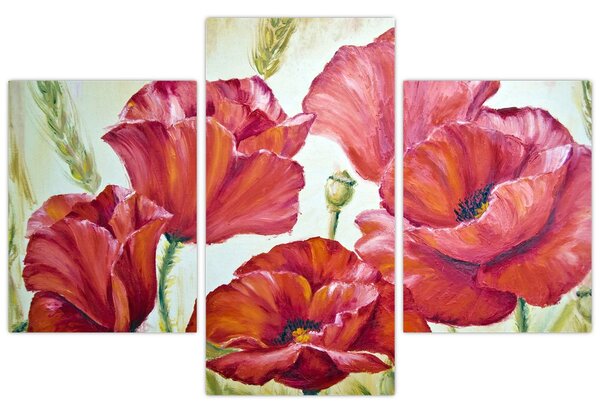 Kép - Pipacsvirágok (90x60 cm)
