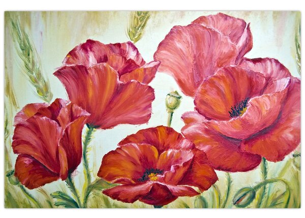 Kép - Pipacsvirágok (90x60 cm)