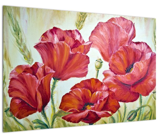 Kép - Pipacsvirágok (90x60 cm)