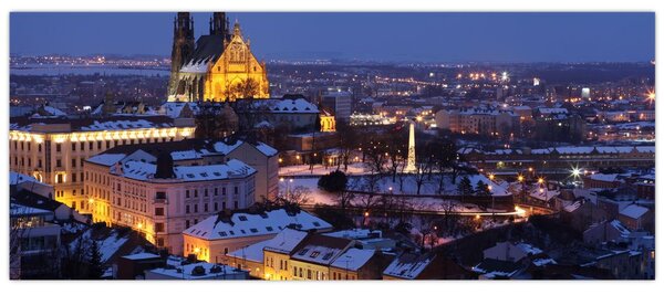 Kép - Cathedral of St. Péter és Pál, Brno, Csehország (120x50 cm)