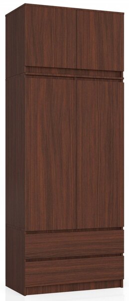 Szekrényre helyezhető felső elem 60 cm – wenge
